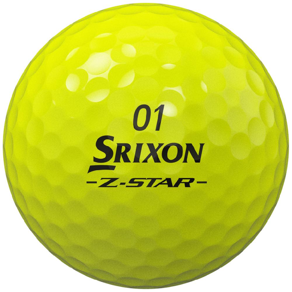 Cleveland Golf Z-STAR DIVIDE Golf Balls – White / Tour Yellow