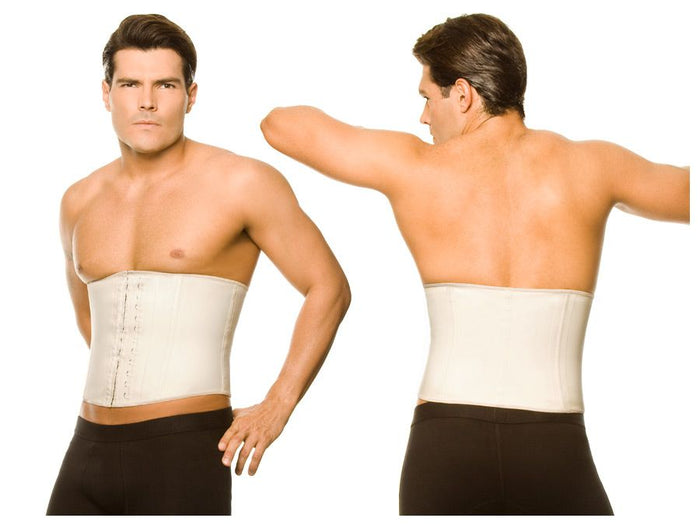 clever moda Ann Chery 2031 Latex Men Girdle Body Shaper Color Beige