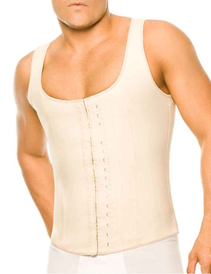 Clever Moda Ann Chery 2033 Latex Men Girdle Body Shaper Color Beige