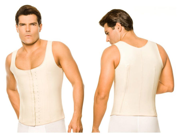 clever moda Ann Chery 2033 Latex Men Girdle Body Shaper Color Beige