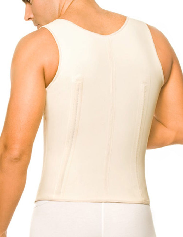 Clever Moda Ann Chery 2033 Latex Men Girdle Body Shaper Color Beige
