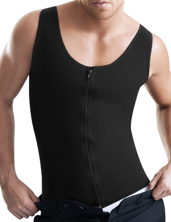 Clever Moda Ann Chery 2034 Latex Men Girdle Body Shaper Color Black