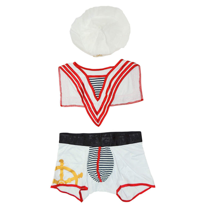 Clever Moda CandyMan 9557 Sailor Costume Outfit Color White