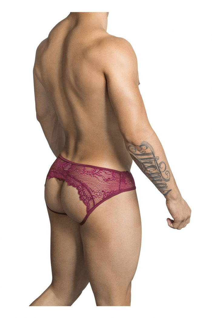 Clever Moda CandyMan 99312 Jockstrap Color Burgundy