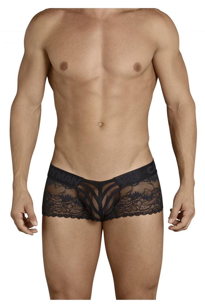 Clever Moda CandyMan 99393 Boxer Briefs Color Black