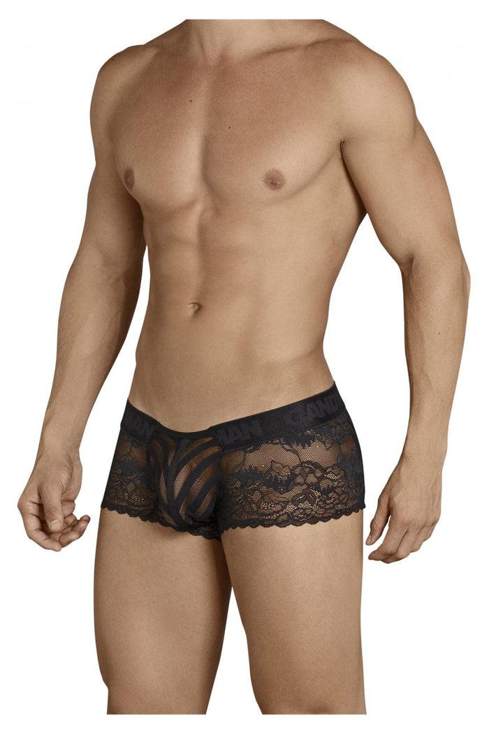 Clever Moda CandyMan 99393 Boxer Briefs Color Black