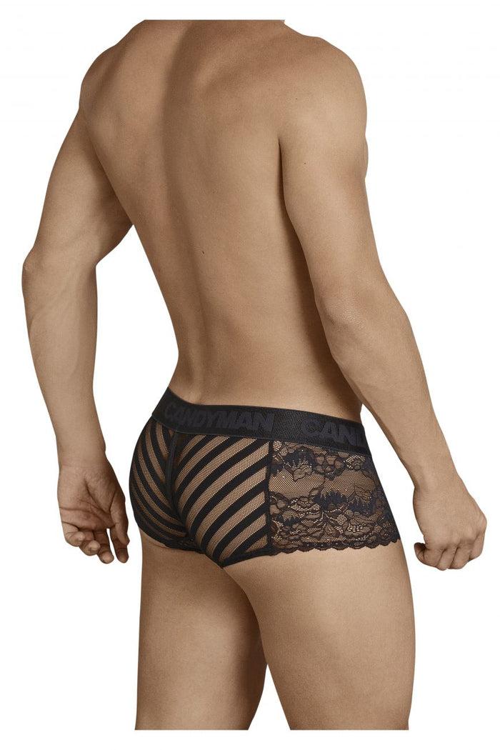 Clever Moda CandyMan 99393 Boxer Briefs Color Black