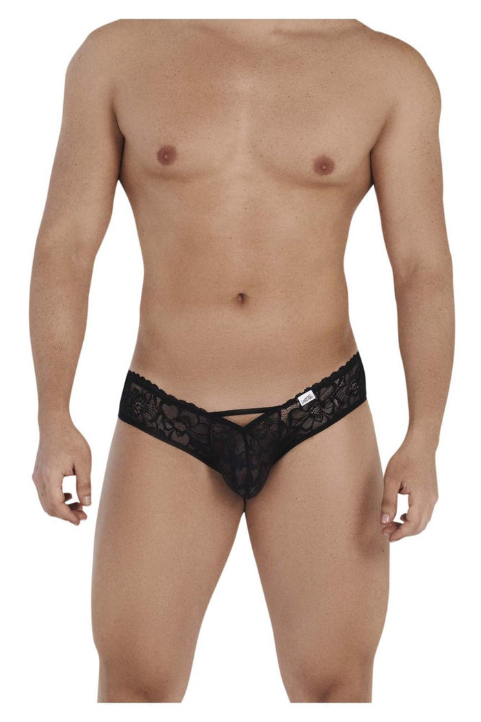 Clever Moda CandyMan 99535 Bow Jockstrap Color Black
