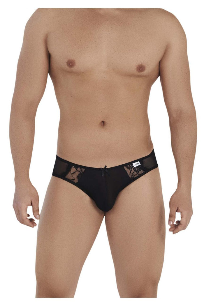 Clever Moda CandyMan 99538 Lace Jockstrap Color Black