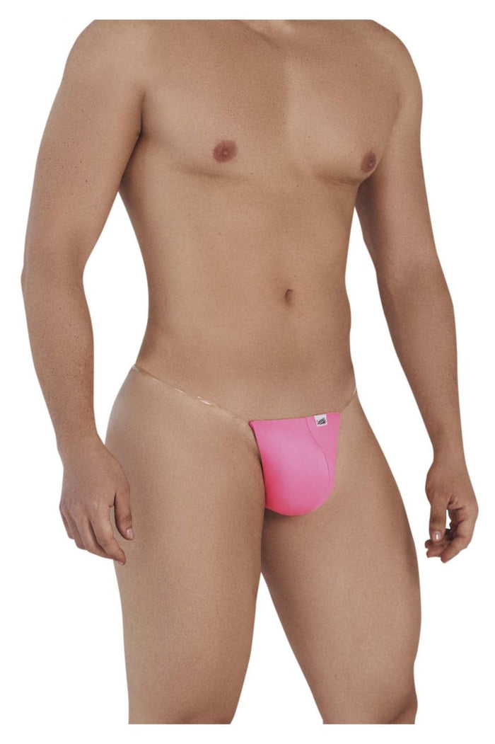 Clever Moda CandyMan 99548 Invisible Micro Thongs Color Hot Pink