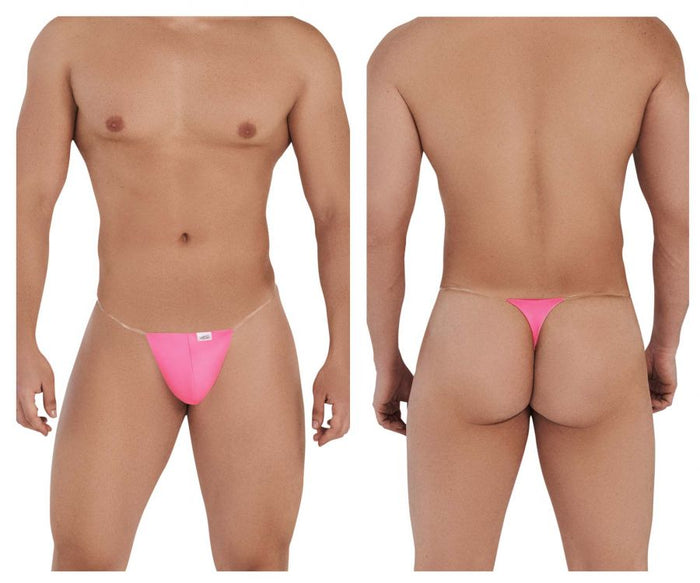 clever moda CandyMan 99548 Invisible Micro Thongs Color Hot Pink