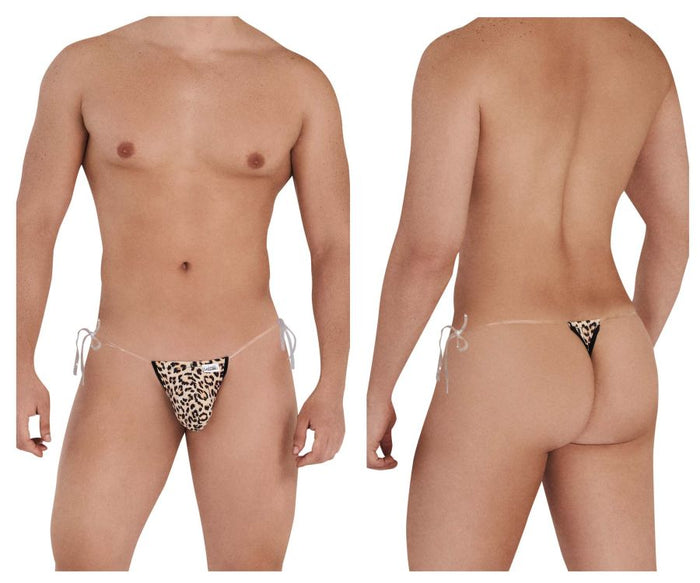 clever moda CandyMan 99571X Invisible Micro G-String Color Animal Prints