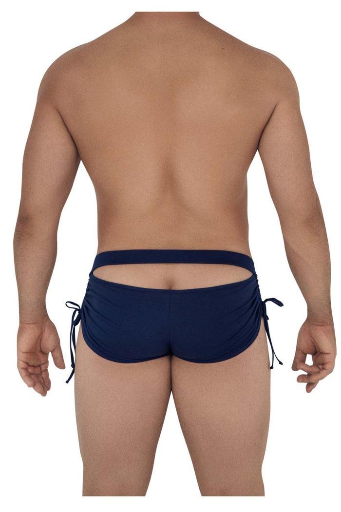 Clever Moda CandyMan 99602X Lounge Pajama Shorts Color Navy