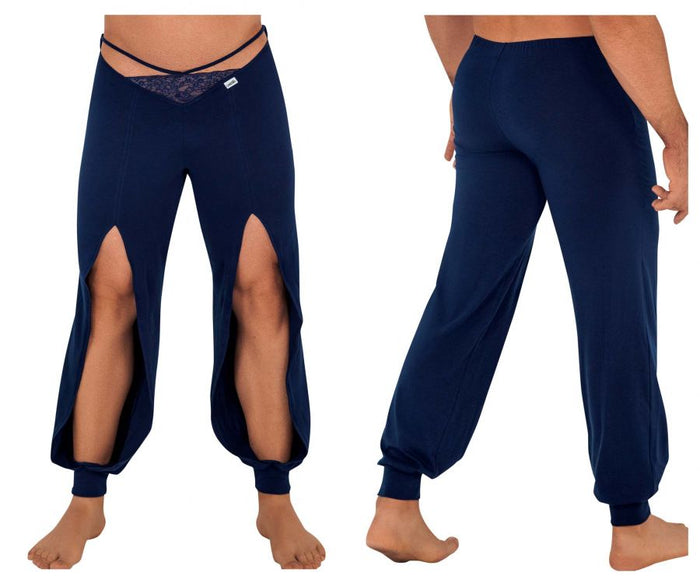 clever moda CandyMan 99603 Lounge Pajama Pants Color Navy