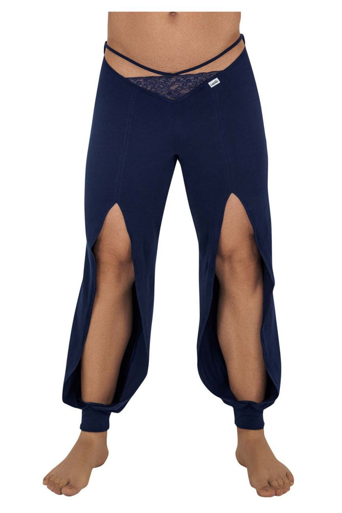 Clever Moda CandyMan 99603 Lounge Pajama Pants Color Navy
