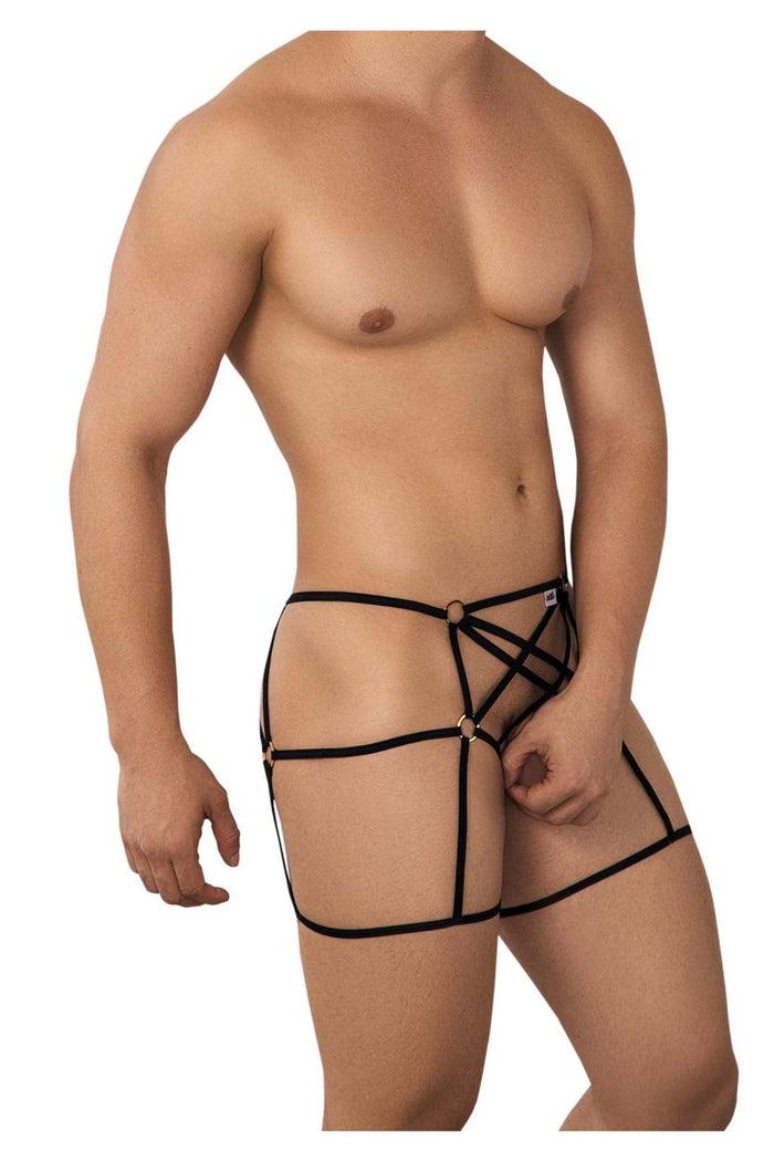 Clever Moda CandyMan 99646 Cage Jockstrap Color Black