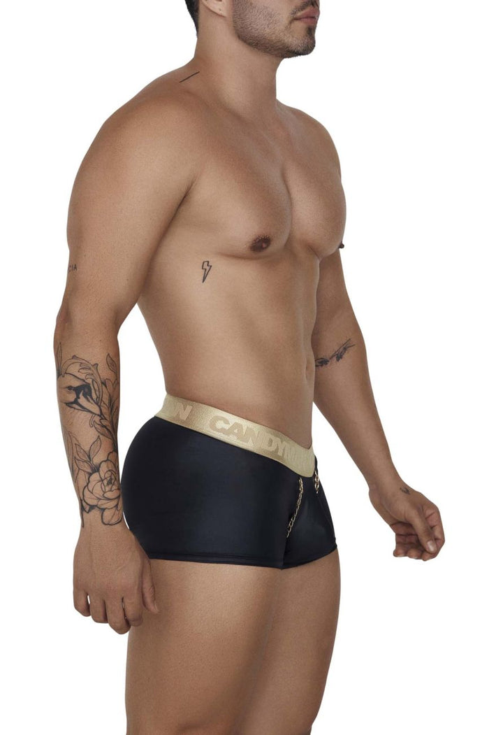 Clever Moda CandyMan 99664 Chain Trunks Color Black