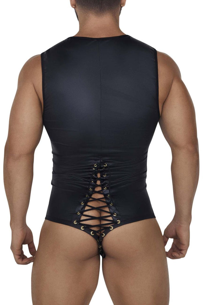 Clever Moda CandyMan 99694X Wrestling Bodysuit Color Black
