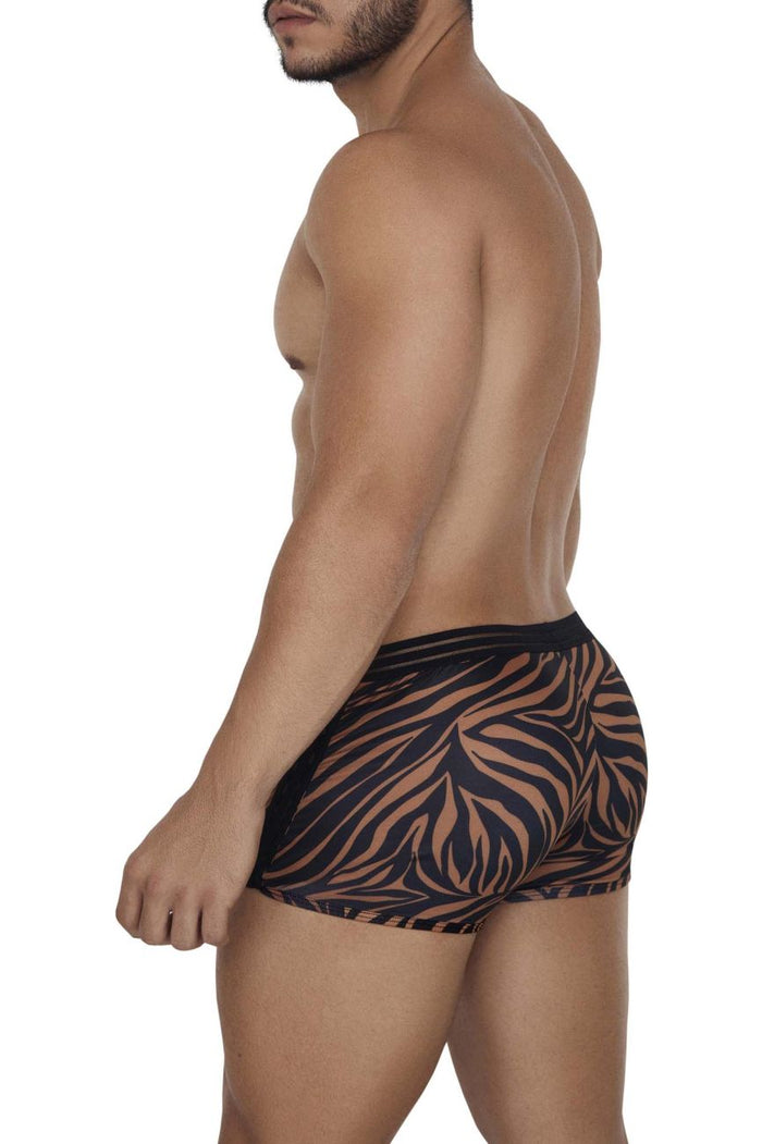 Clever Moda CandyMan 99701 Lounge Pajama Trunks Color Animal Print