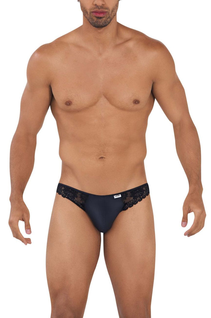 Clever Moda CandyMan 99721 Lace Jockstrap Color Black