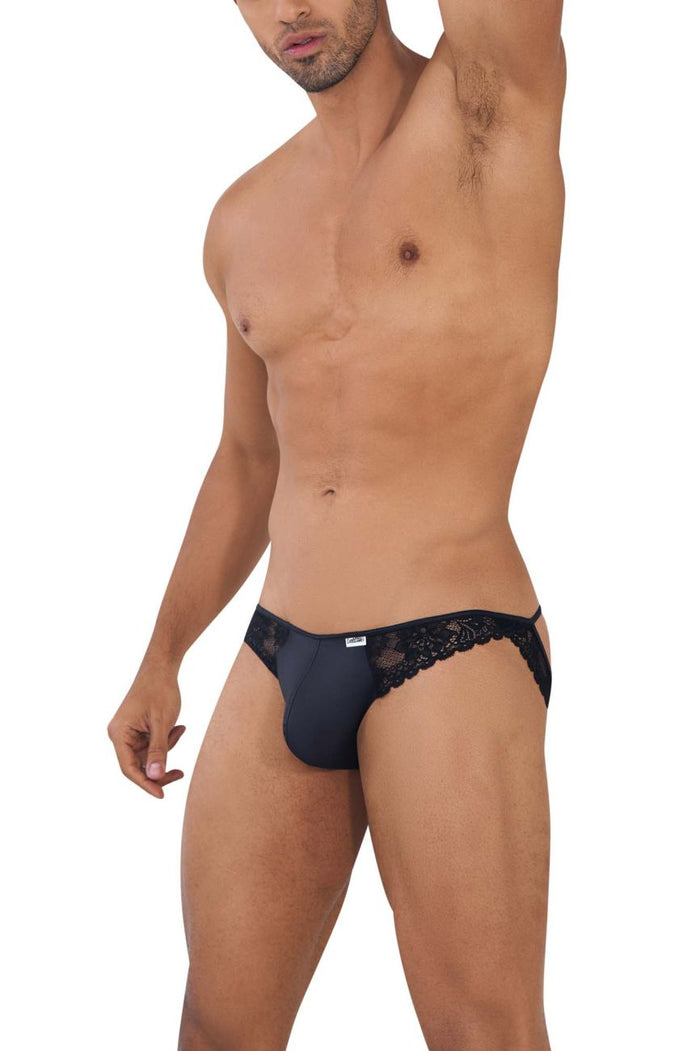 Clever Moda CandyMan 99721 Lace Jockstrap Color Black