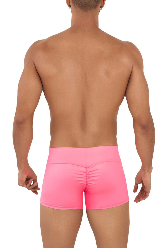 Clever Moda CandyMan 99729 Work-N-Out Trunks Color Hot Pink