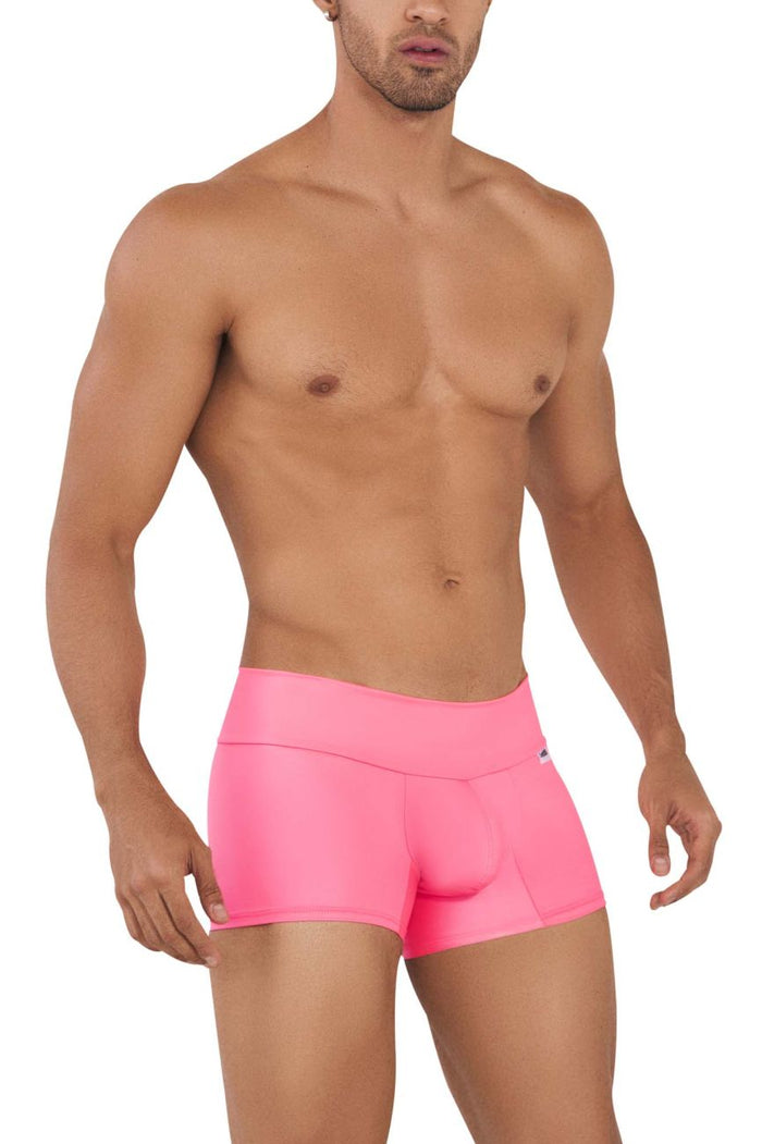 Clever Moda CandyMan 99729 Work-N-Out Trunks Color Hot Pink