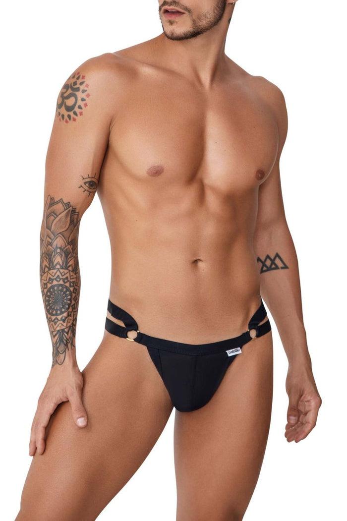 Clever Moda CandyMan 99751 Microfiber G-String Color Black
