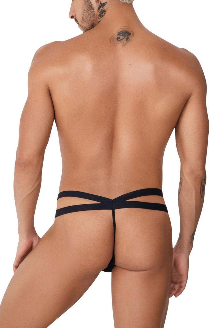 Clever Moda CandyMan 99751 Microfiber G-String Color Black
