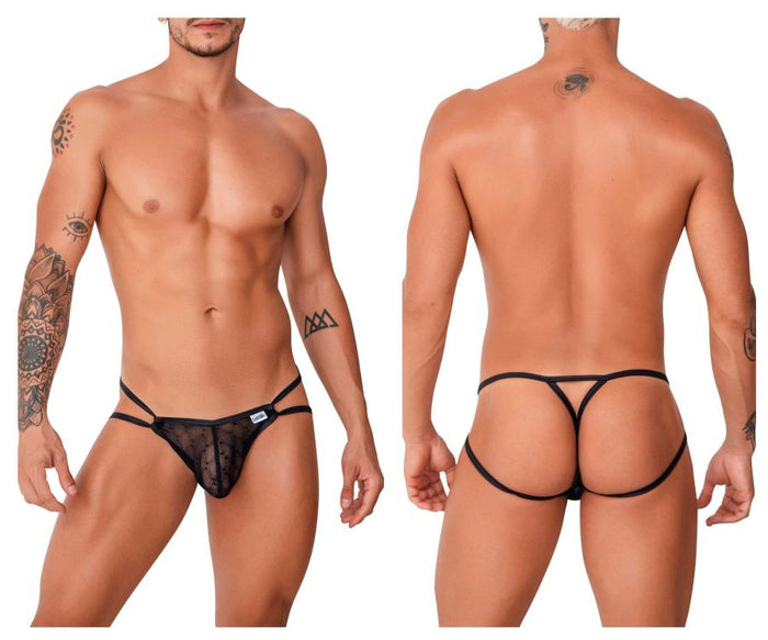 clever moda CandyMan 99762 Jock G-String Color Black