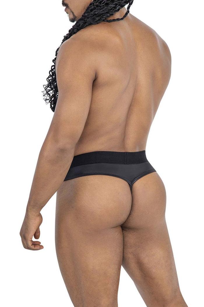 Clever Moda CandyMan 99781 Protuder Thongs Color Black