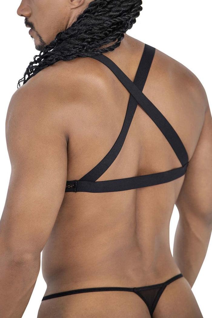 Clever Moda CandyMan 99809 Mesh Harness Color Black