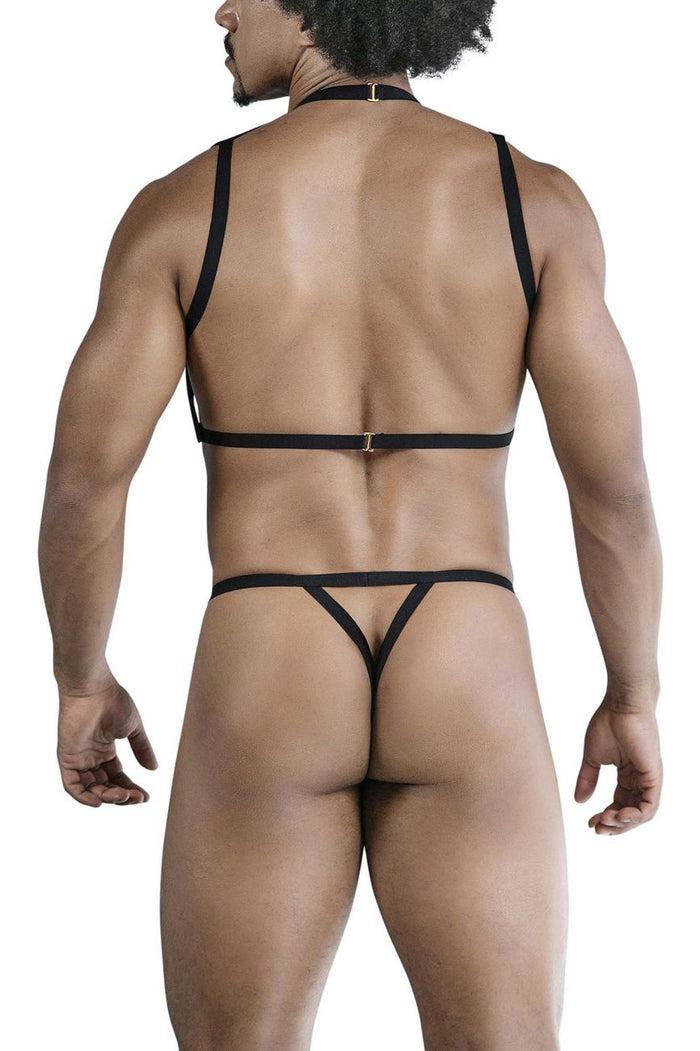 Clever Moda CandyMan 99818 Two Piece Outfit Color Black