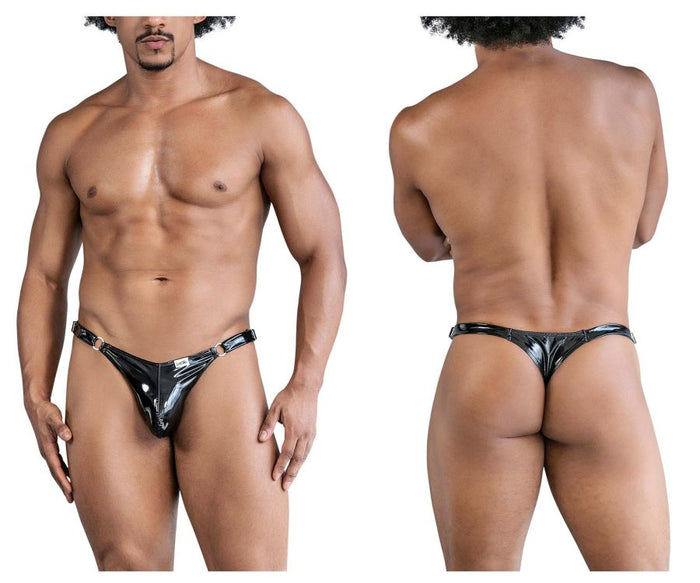 clever moda CandyMan 99819 Dom Thongs Color Gloss Black
