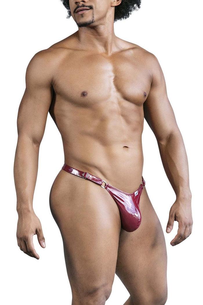 Clever Moda CandyMan 99819 Dom Thongs Color Gloss Wine