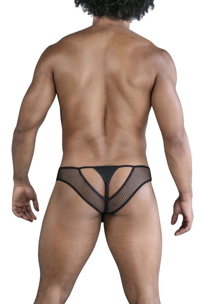 Clever Moda CandyMan 99826 Fishnet Thongs Color Black