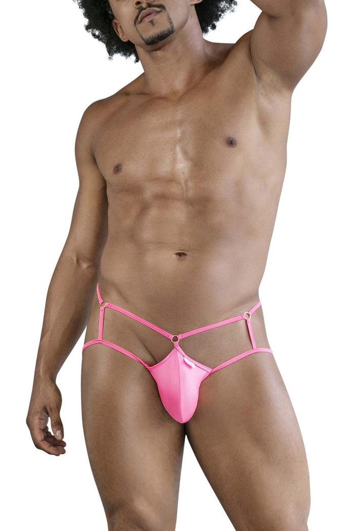 Clever Moda CandyMan 99831 Cage Jockstrap Color Hot Pink