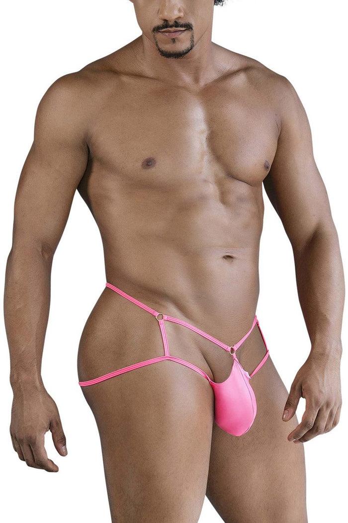 Clever Moda CandyMan 99831 Cage Jockstrap Color Hot Pink