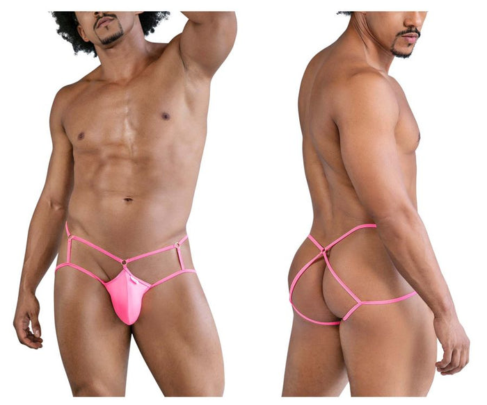 clever moda CandyMan 99831 Cage Jockstrap Color Hot Pink
