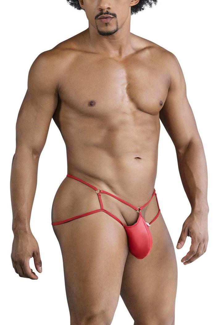 Clever Moda CandyMan 99831 Cage Jockstrap Color Red