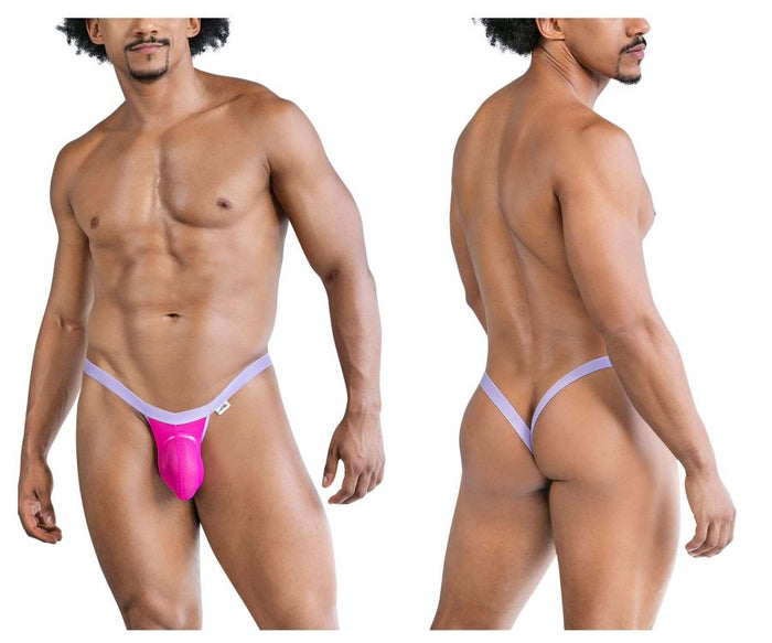 clever moda CandyMan 99841 Mesh Thongs Color Hot Pink