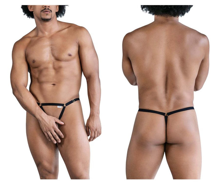 clever moda CandyMan 99852 Nudist Thongs Color Black
