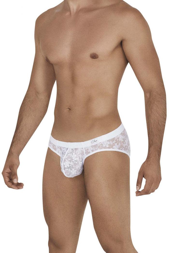 Clever Moda Clever 0580-1 Fantasy Briefs Color White
