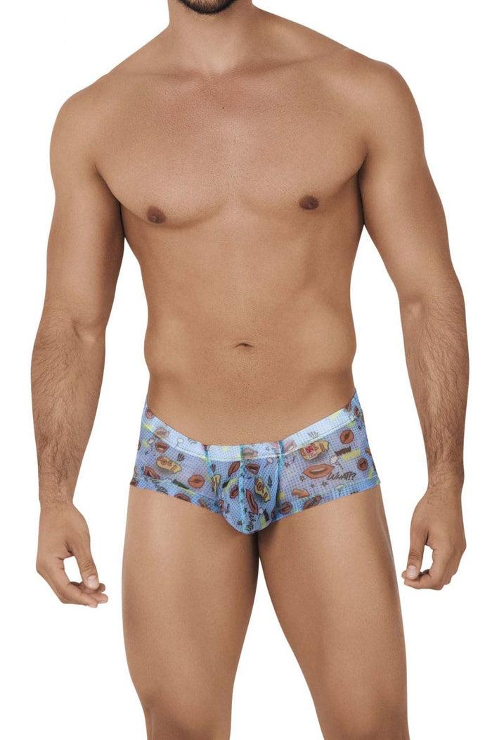 Clever Moda Clever 0607-1 Motivation Trunks Color Blue