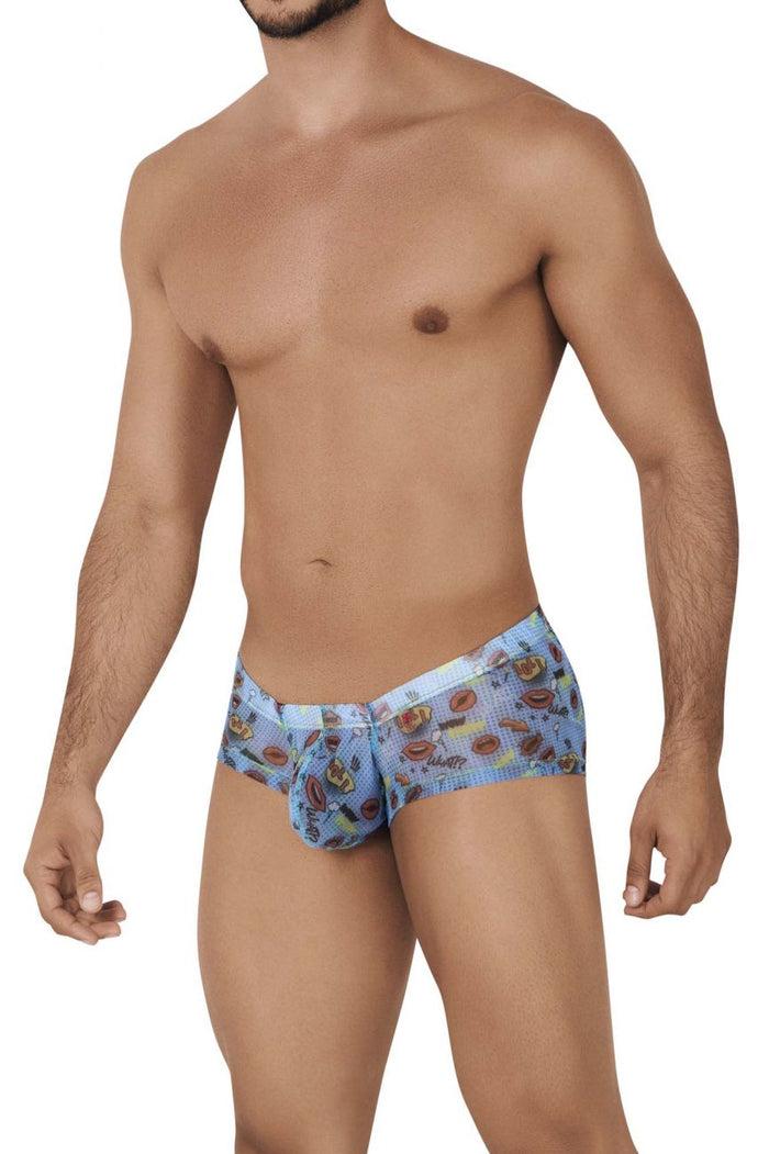 Clever Moda Clever 0607-1 Motivation Trunks Color Blue