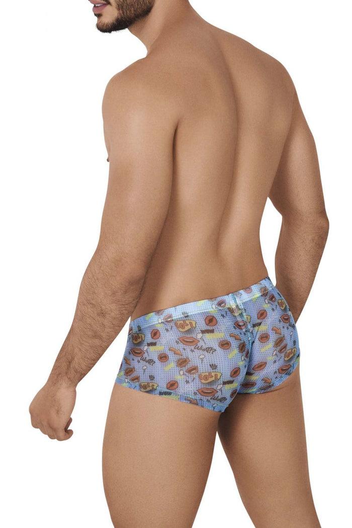 Clever Moda Clever 0607-1 Motivation Trunks Color Blue