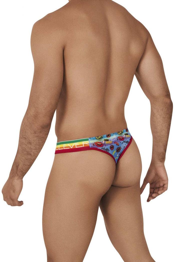Clever Moda Clever 0609-1 Motivation Thongs Color Blue