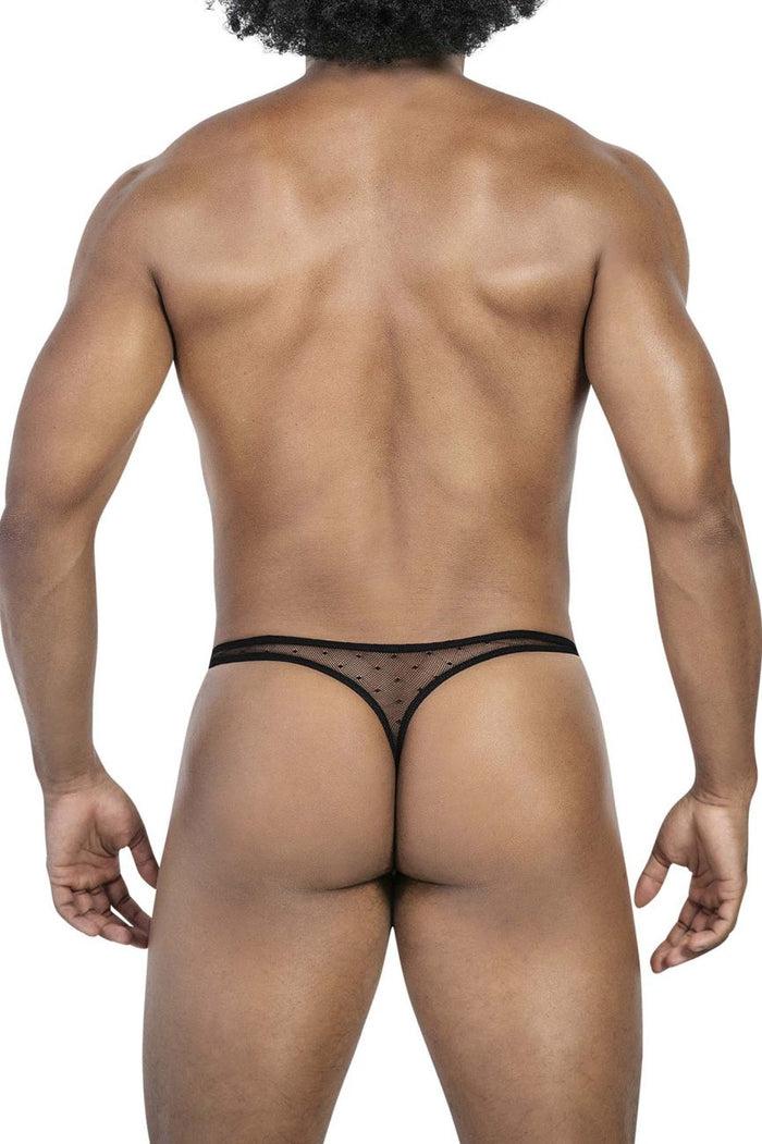 Clever Moda Clever 100008 3PK Autralian Latin Thongs Color Black-Orange-Black