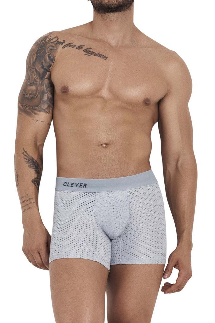 Clever Moda Clever 1260 Euphoria Boxer Briefs Color Gray