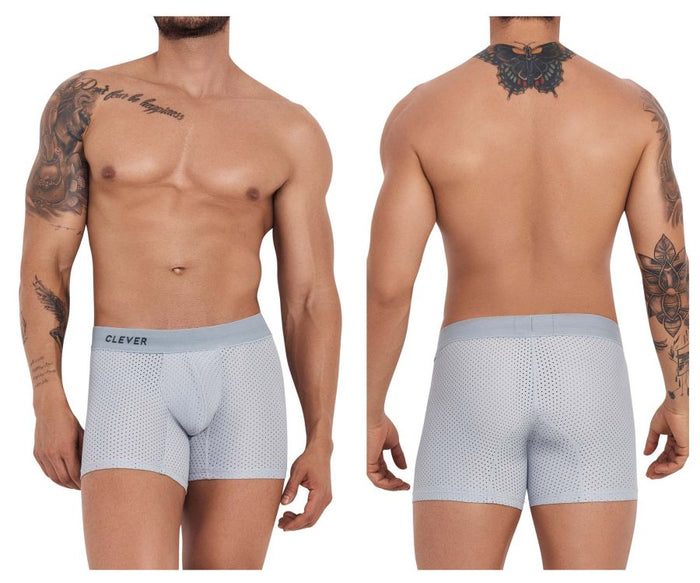 clever moda Clever 1260 Euphoria Boxer Briefs Color Gray